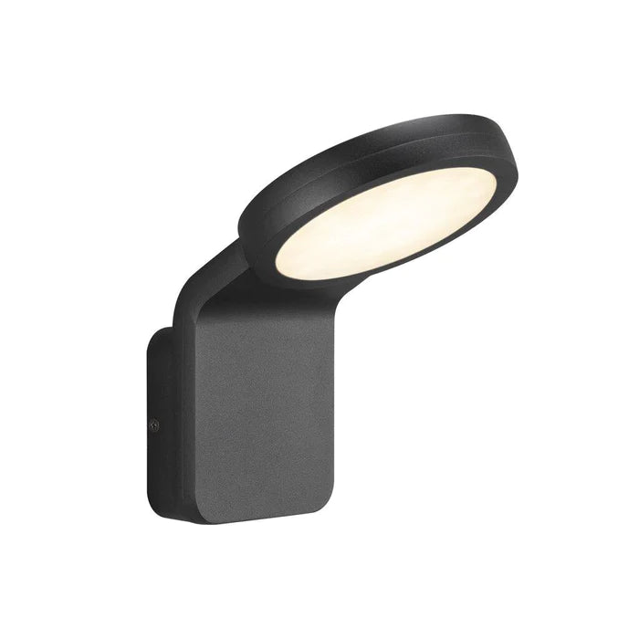 Marina Flatline Wall Black Alu/PC IP44 10W 750Lm 3K