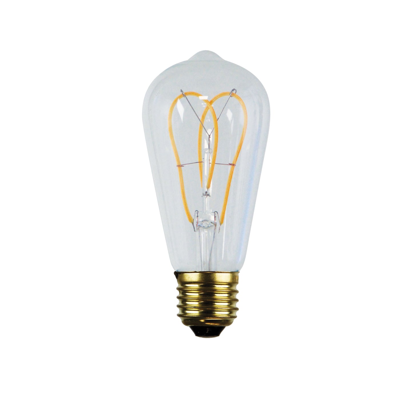 LED Filament St64 Twin Loop Dimmable 5w E27 2200K