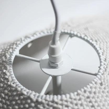 Adaya Rattan Pendant Light - White
