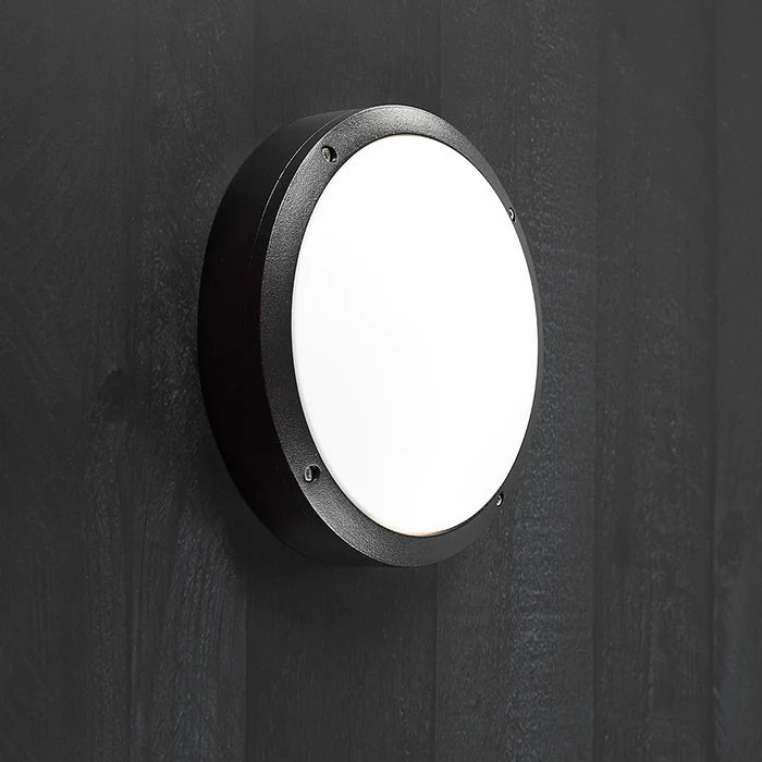 Desi 28 Ceiling Aluminium, Plastic Black, Opal