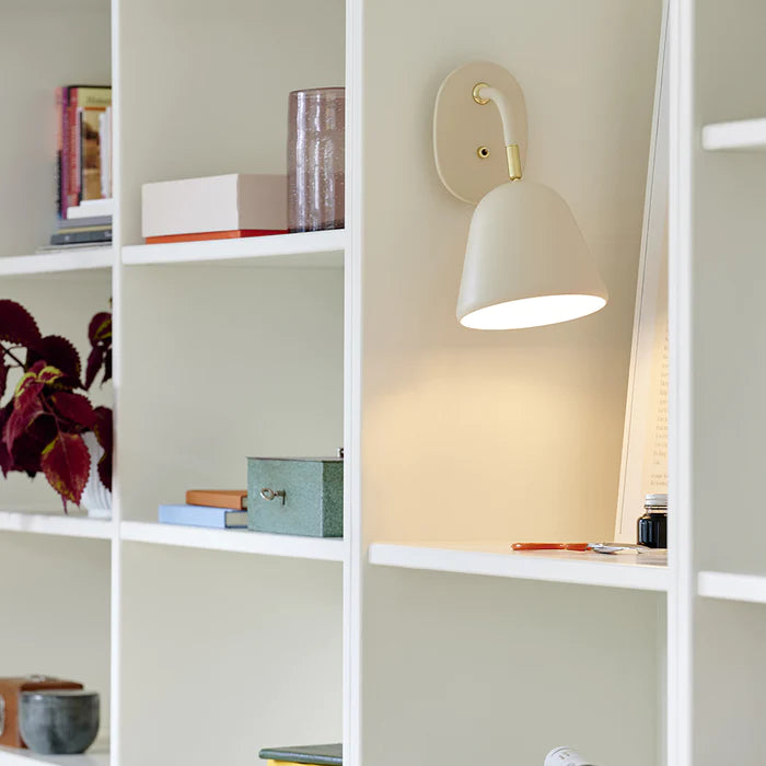 Fleur Wall Beige Metal IP20 E14 Tilt 35°