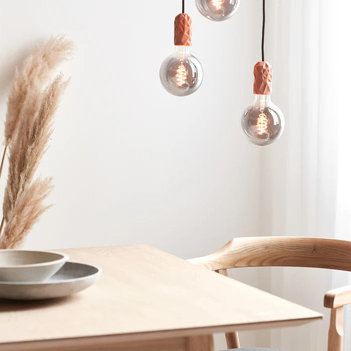 Hang Pendant Terracotta Porcelain E27