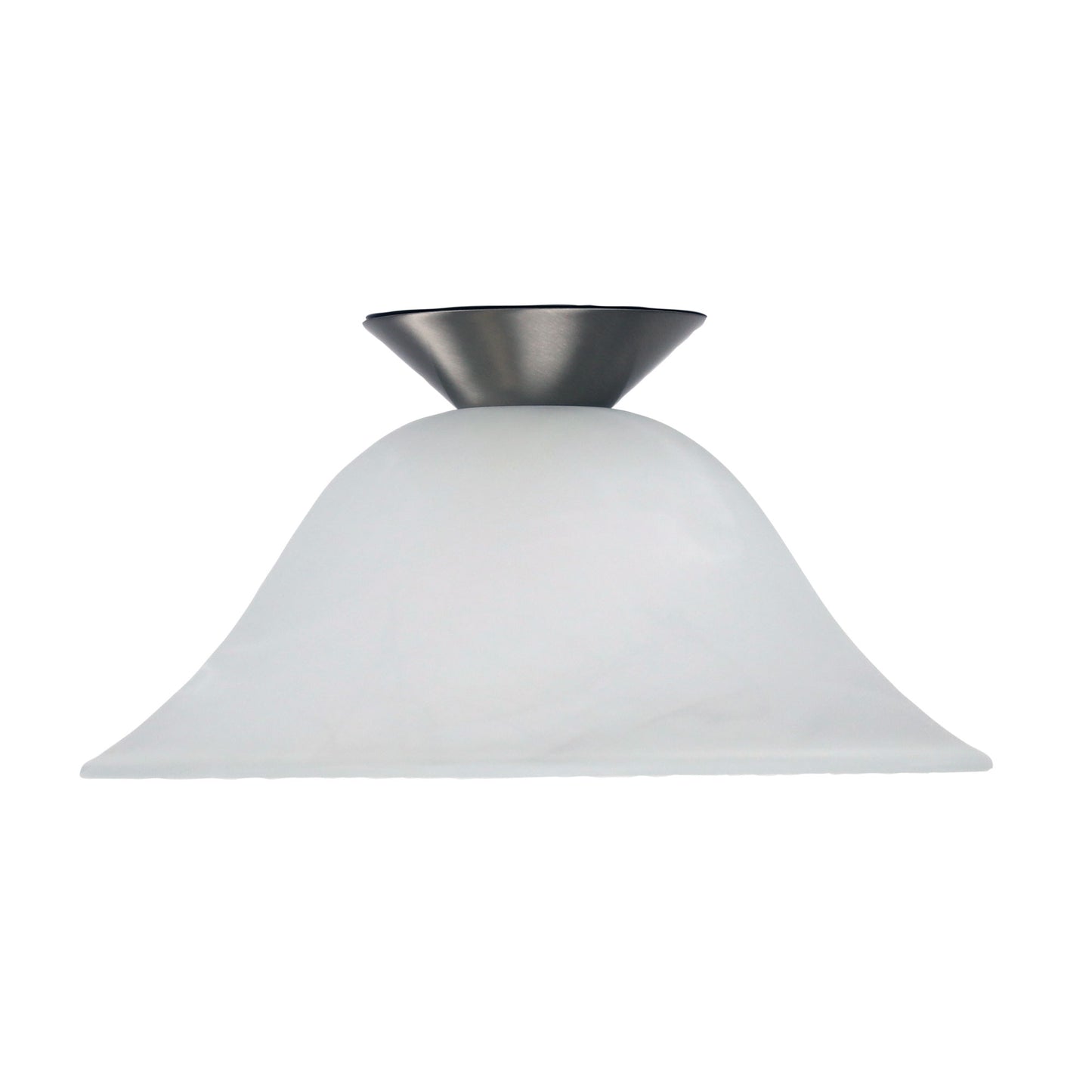 Pana 30cm Alabaster DIY Bc & Ab Metalware