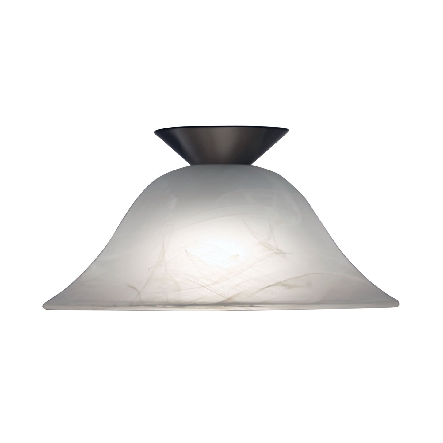 Pana 30cm Alabaster DIY Bc & Ab Metalware