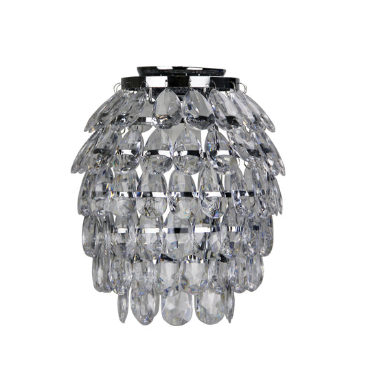 Bling DIY Chrome & Faux Crystal Batten Fix