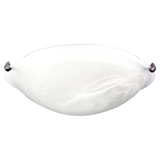 Remo 40cm Br.Chr Clips Alabaster Oyster