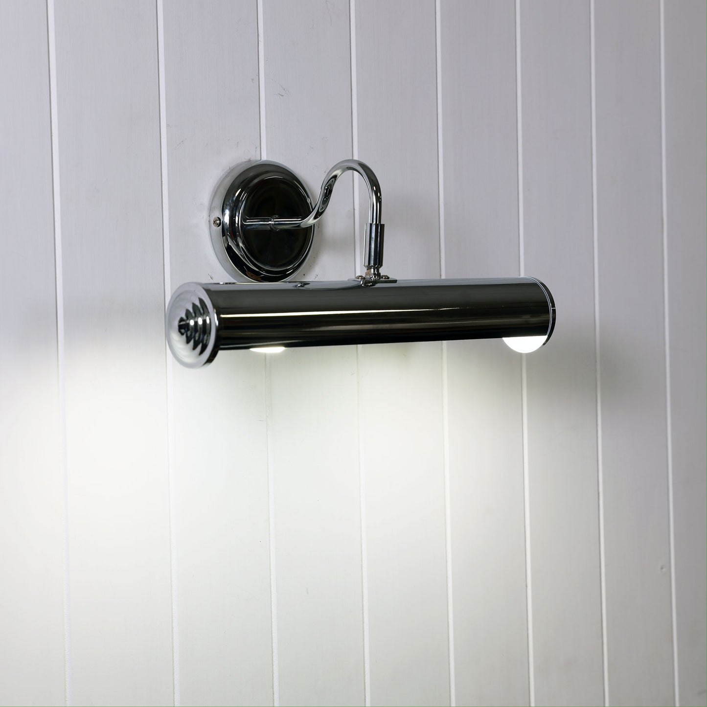 Picture Light 350mm Chrome Plate B22