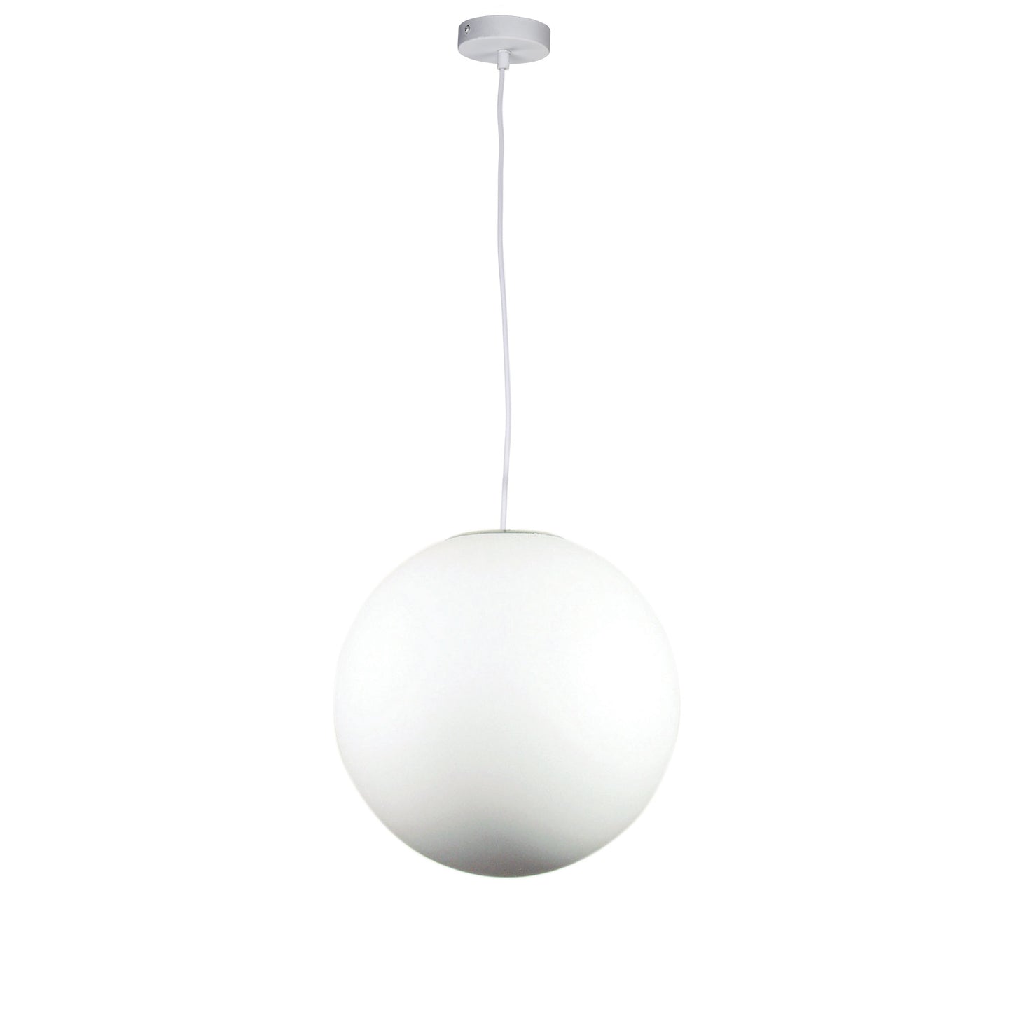 Phase 30cm Opal Acrylic White Pend 60w