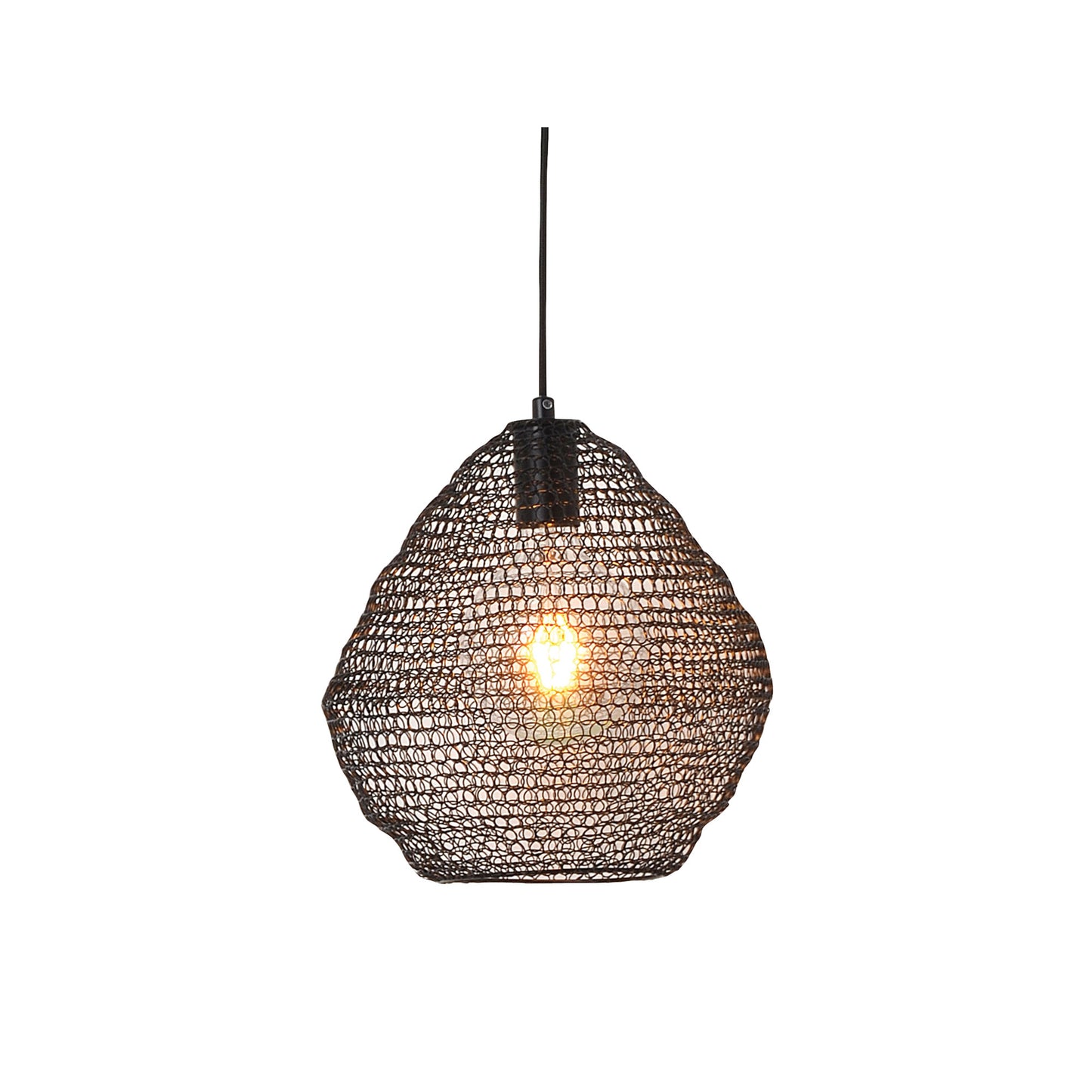 Mudag.30 Medium Mesh Pendant Black