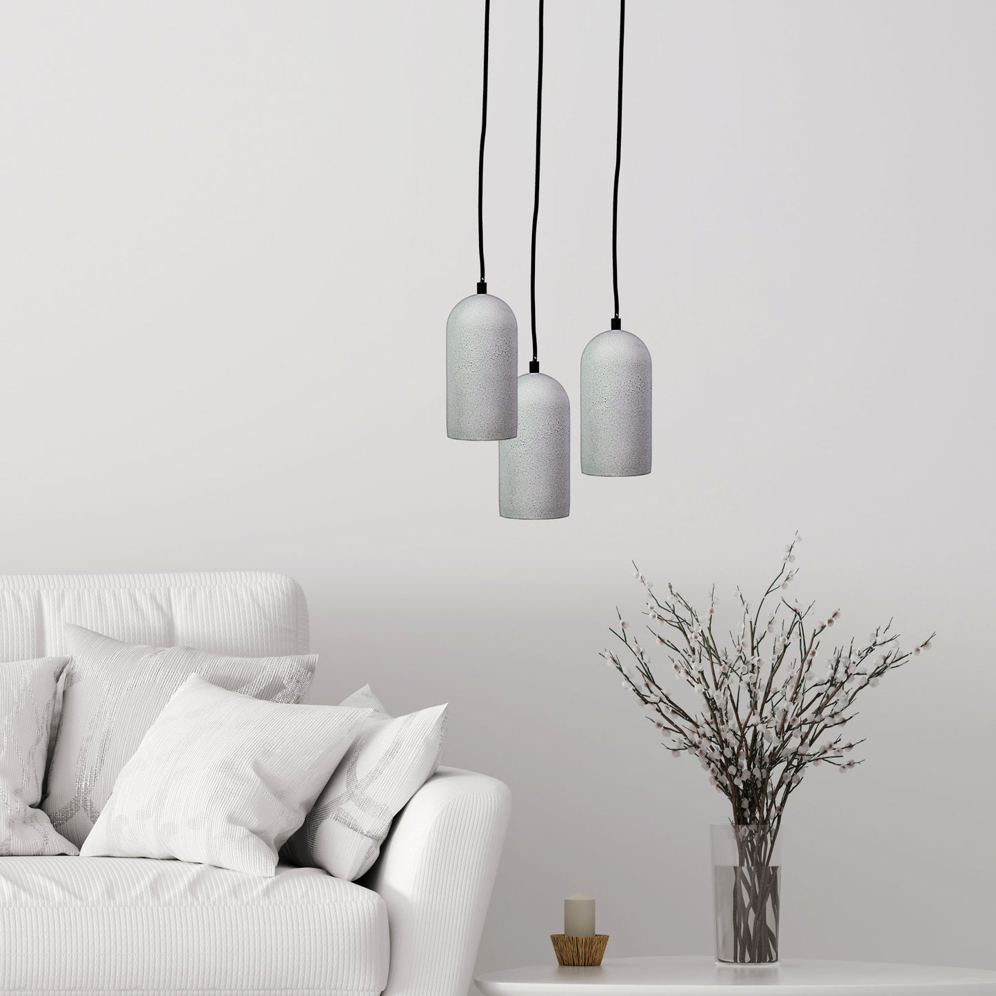 Cimo.10 Concrete Finish Pendant