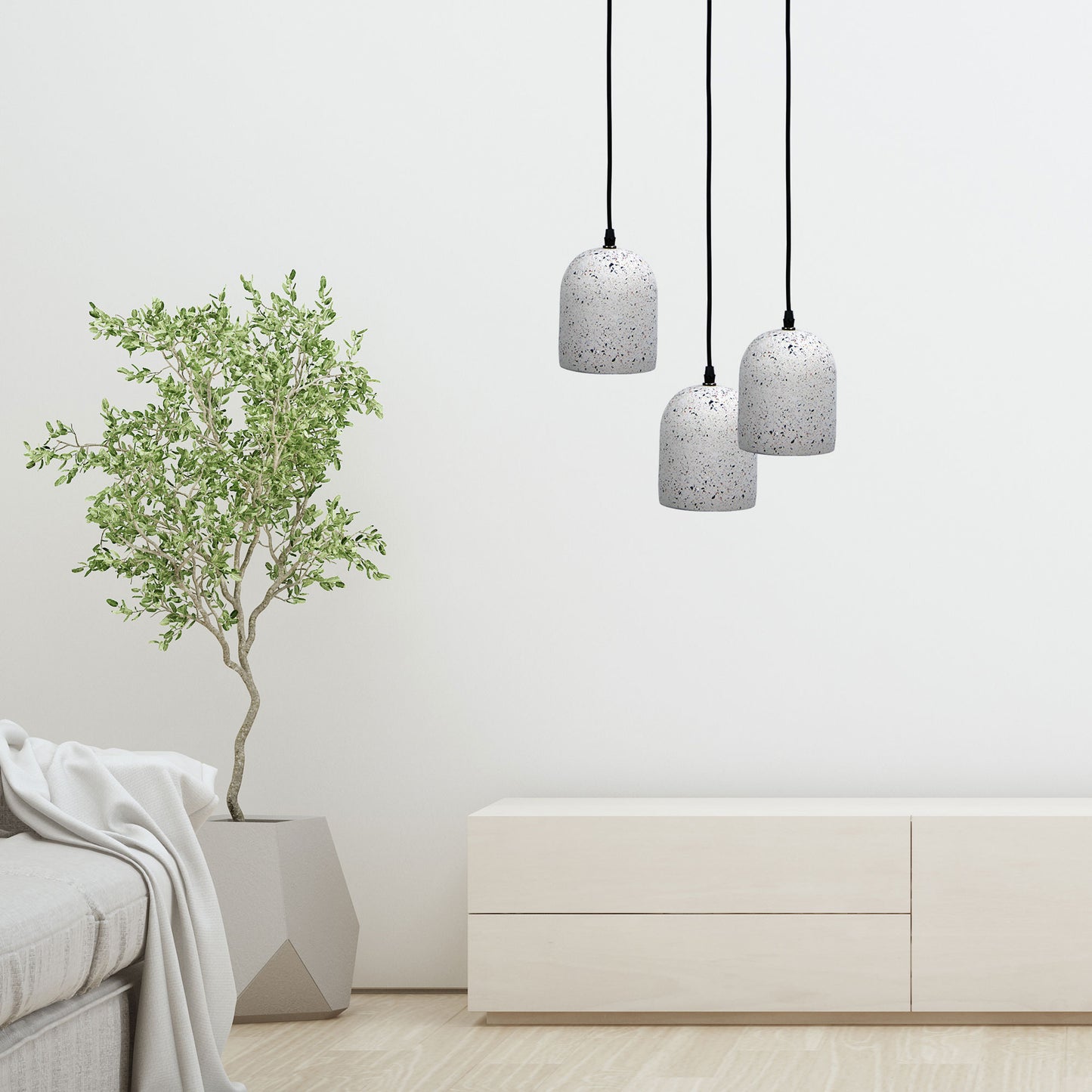 Terros.130 Terrazzo Single Pendant E14