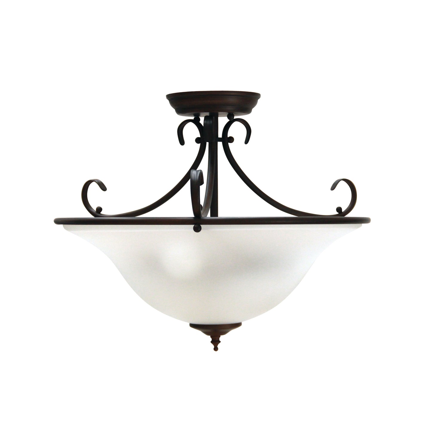 Gaston 3LT Semi-Flush Fitting Bronze