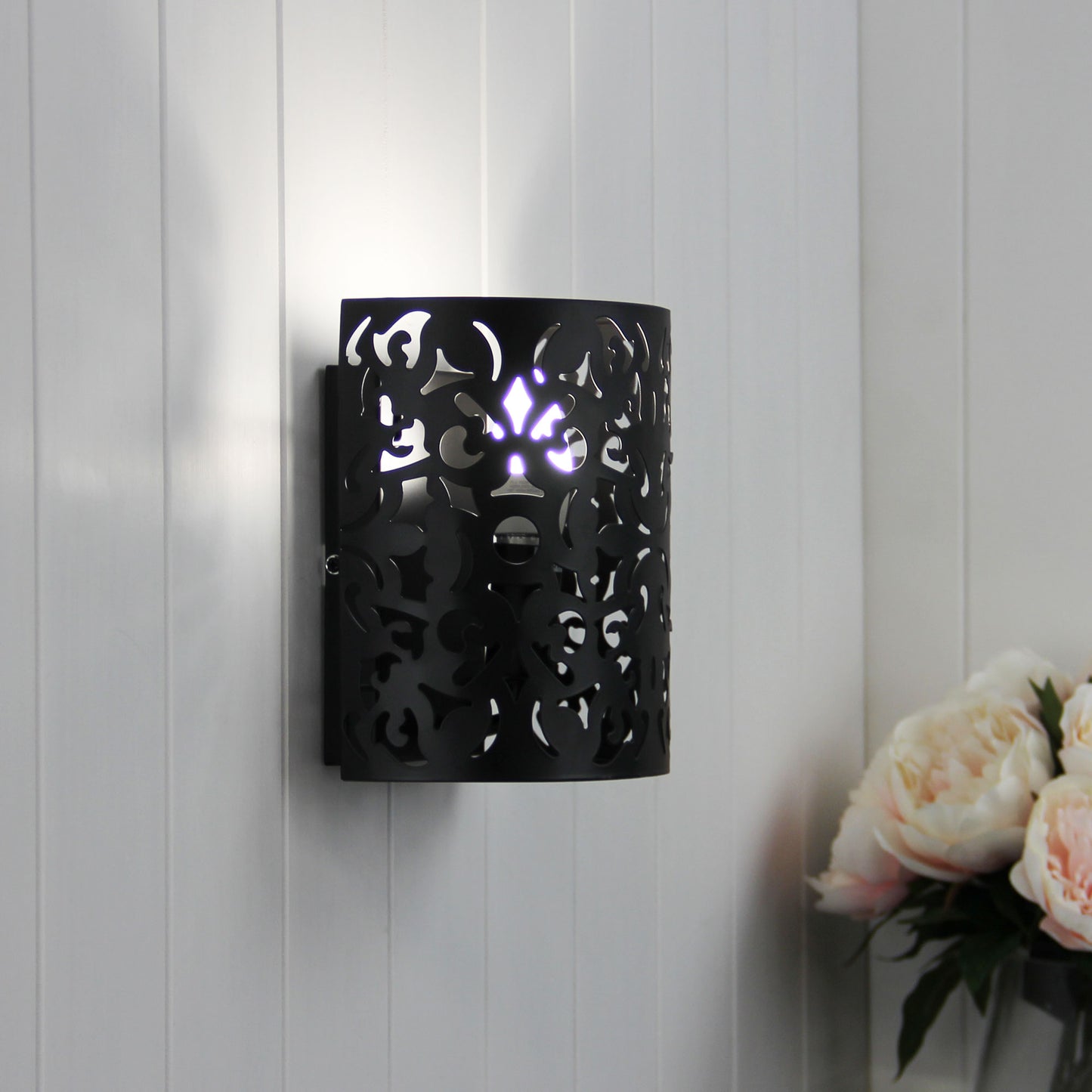 Vicky Wall Light Matt Black E27