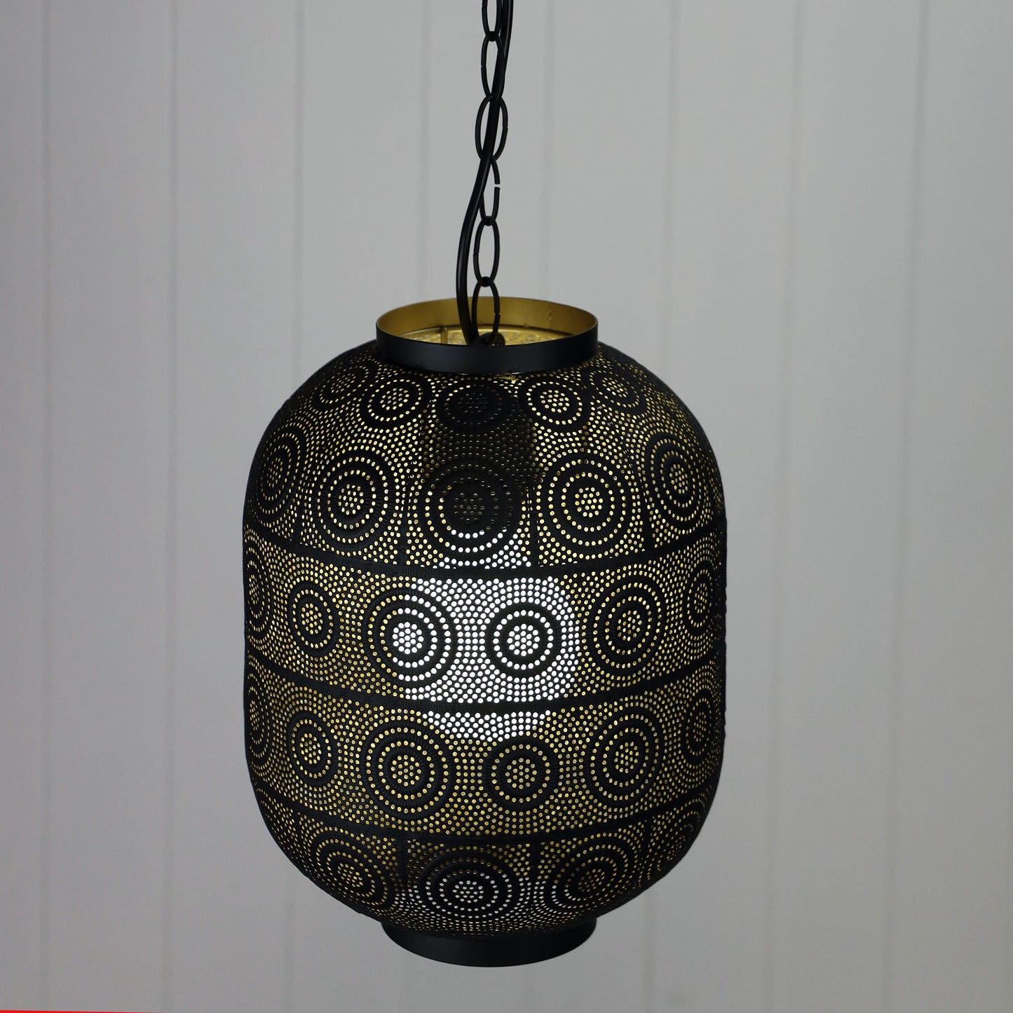 Alhambra 25cm Pendant Black / Gold