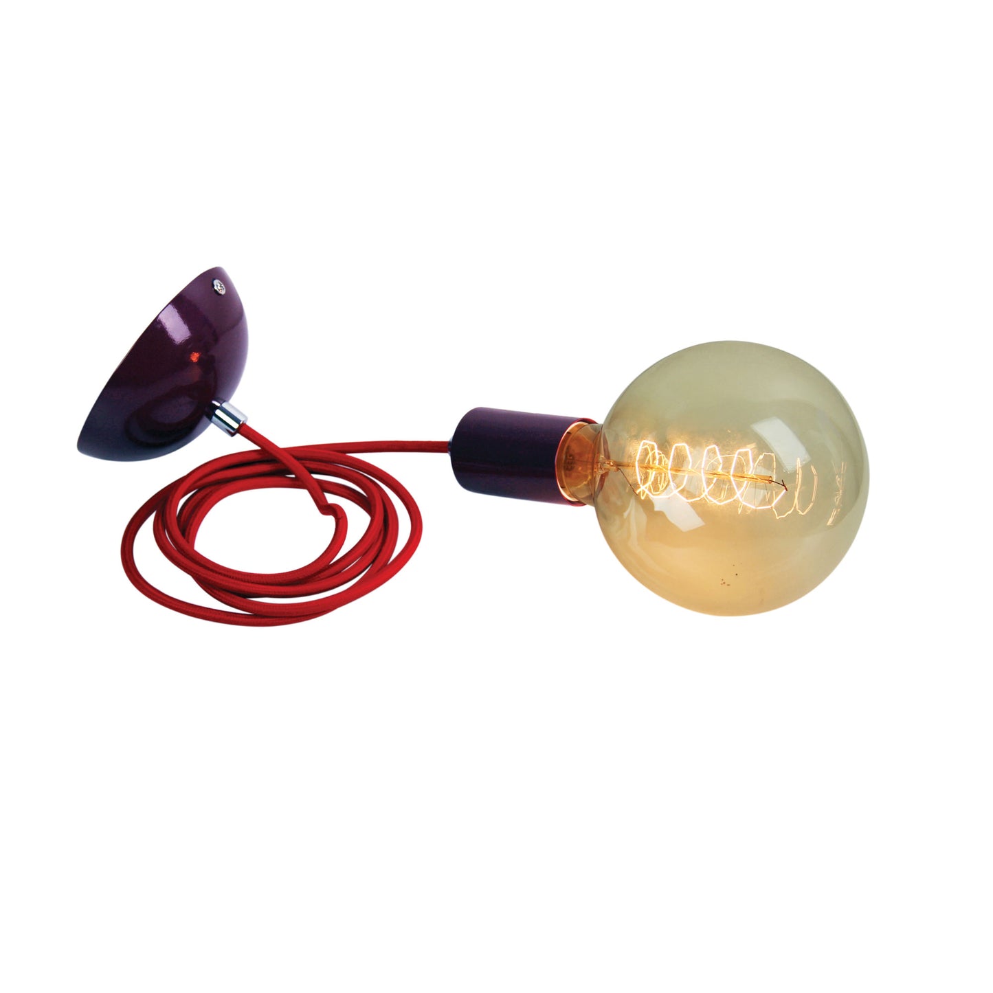 Pop Single Pendant Suspension Red