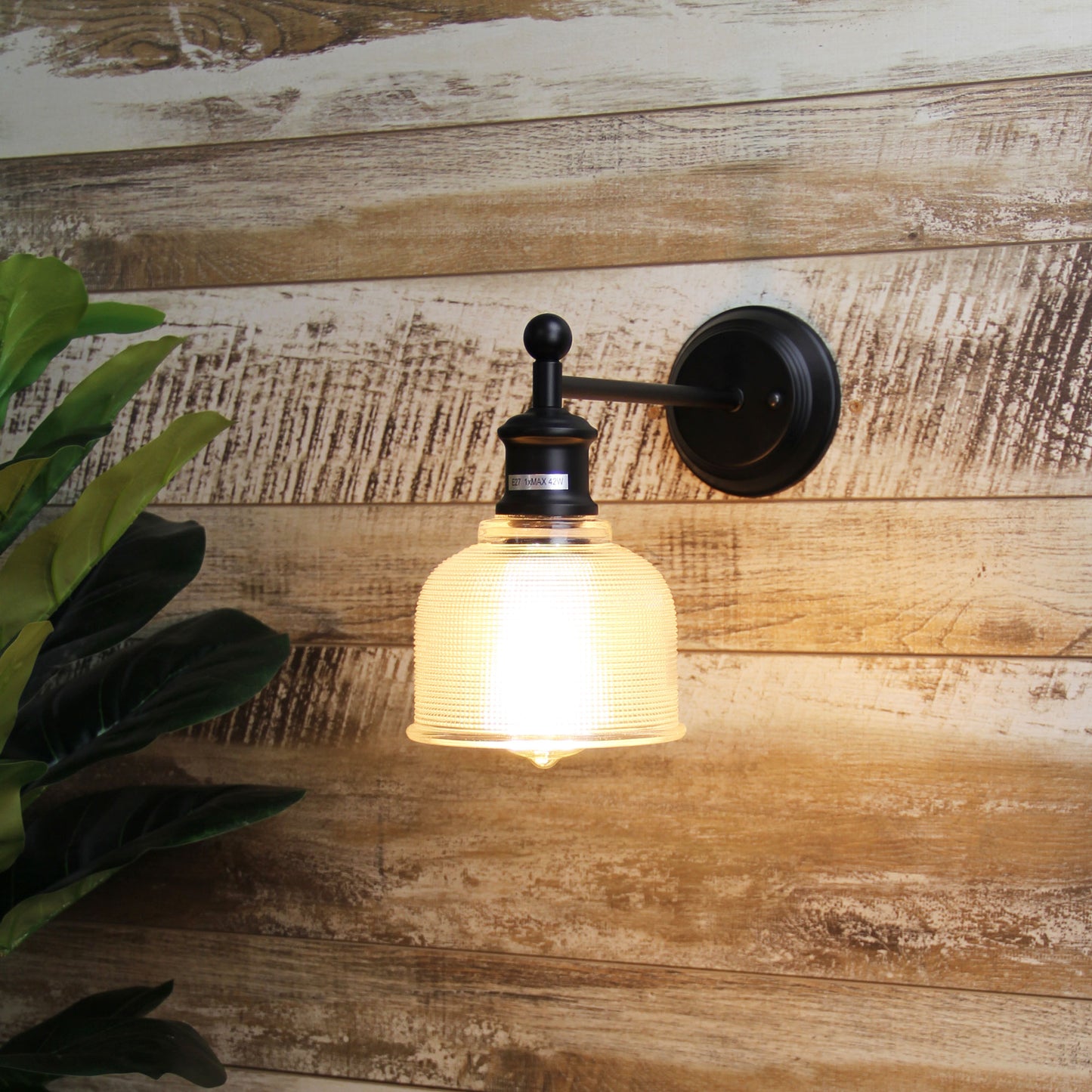 Boulton Vintage Wall Light Black
