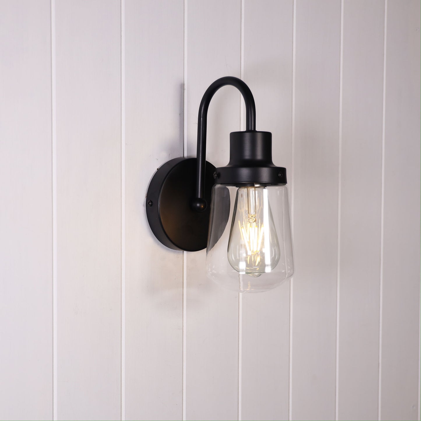 Kilcoy Wall Light Black