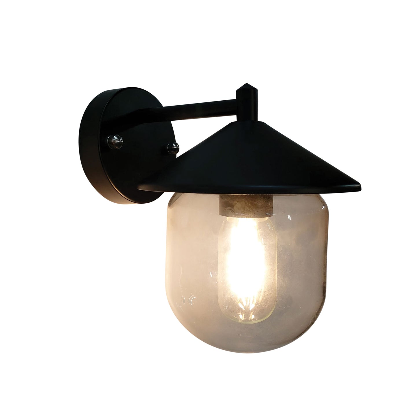 Monza Outdoor Wall Light Black
