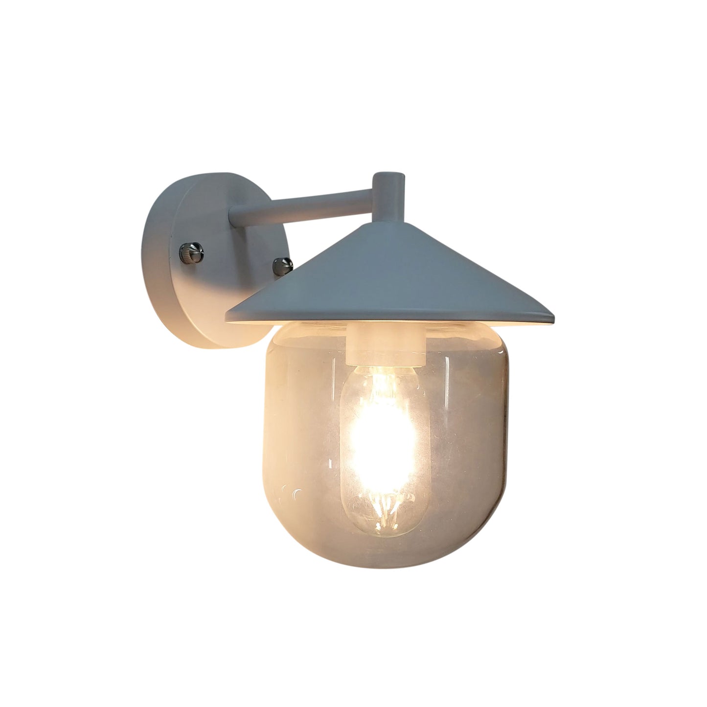 Monza Outdoor Wall Light White