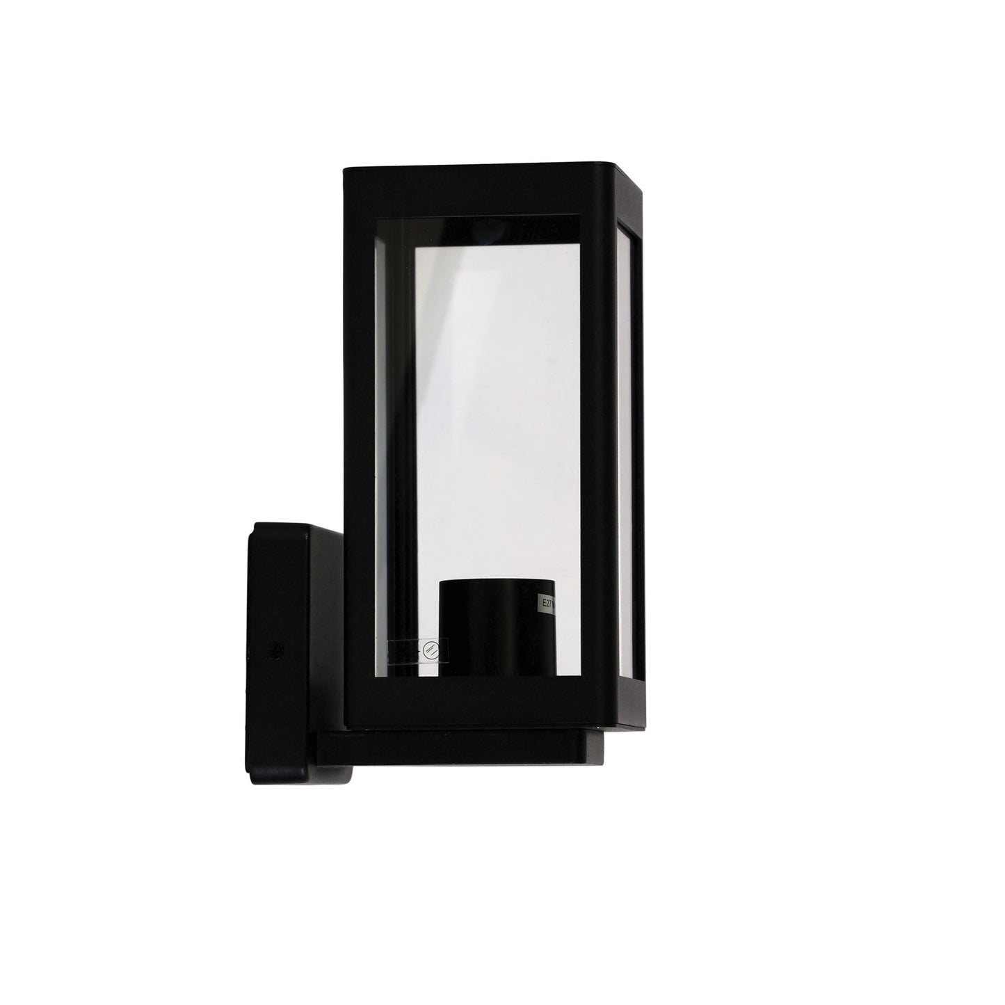 Portico Outdoor Wall Light Black