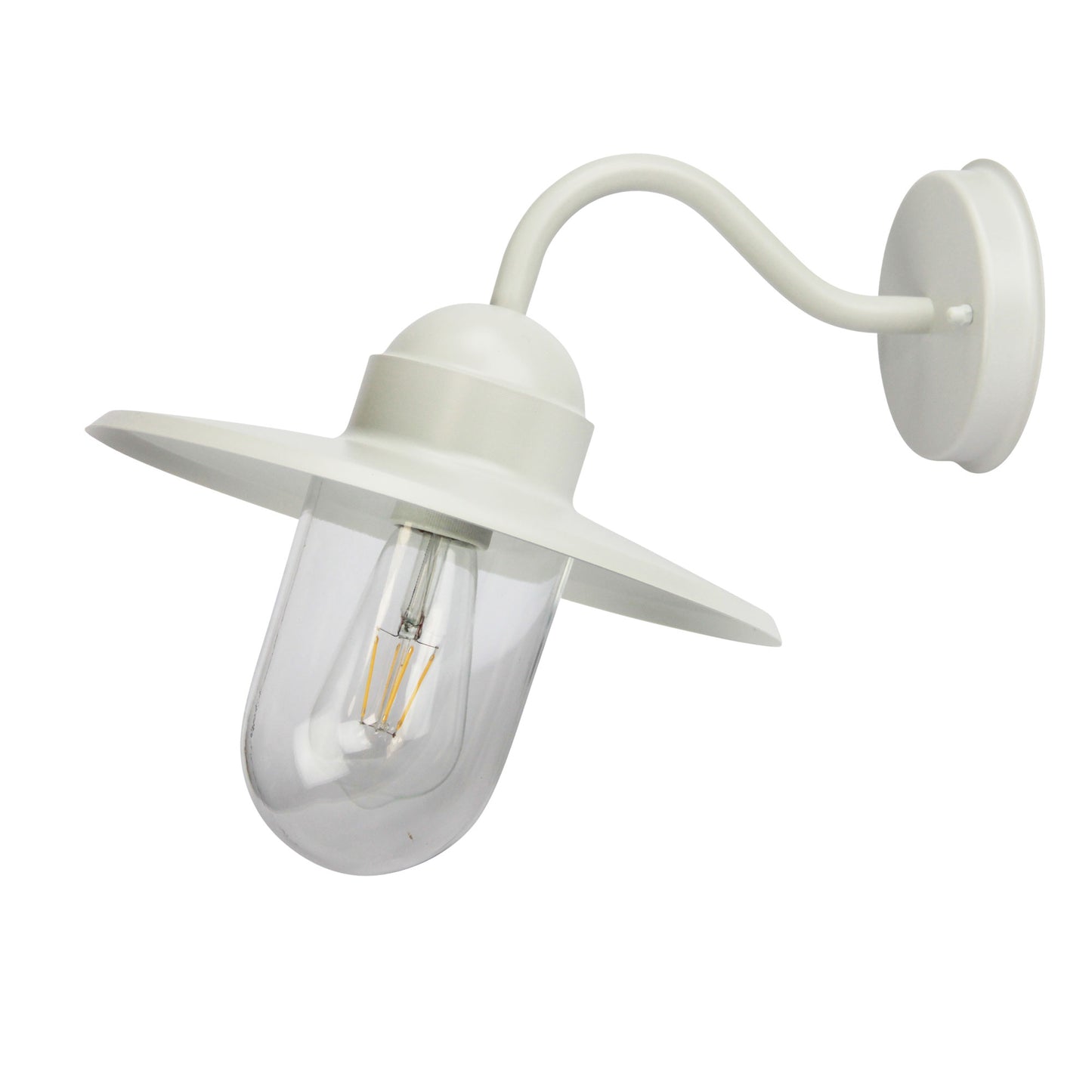 Alley Outdoor Wall Light Sandy White