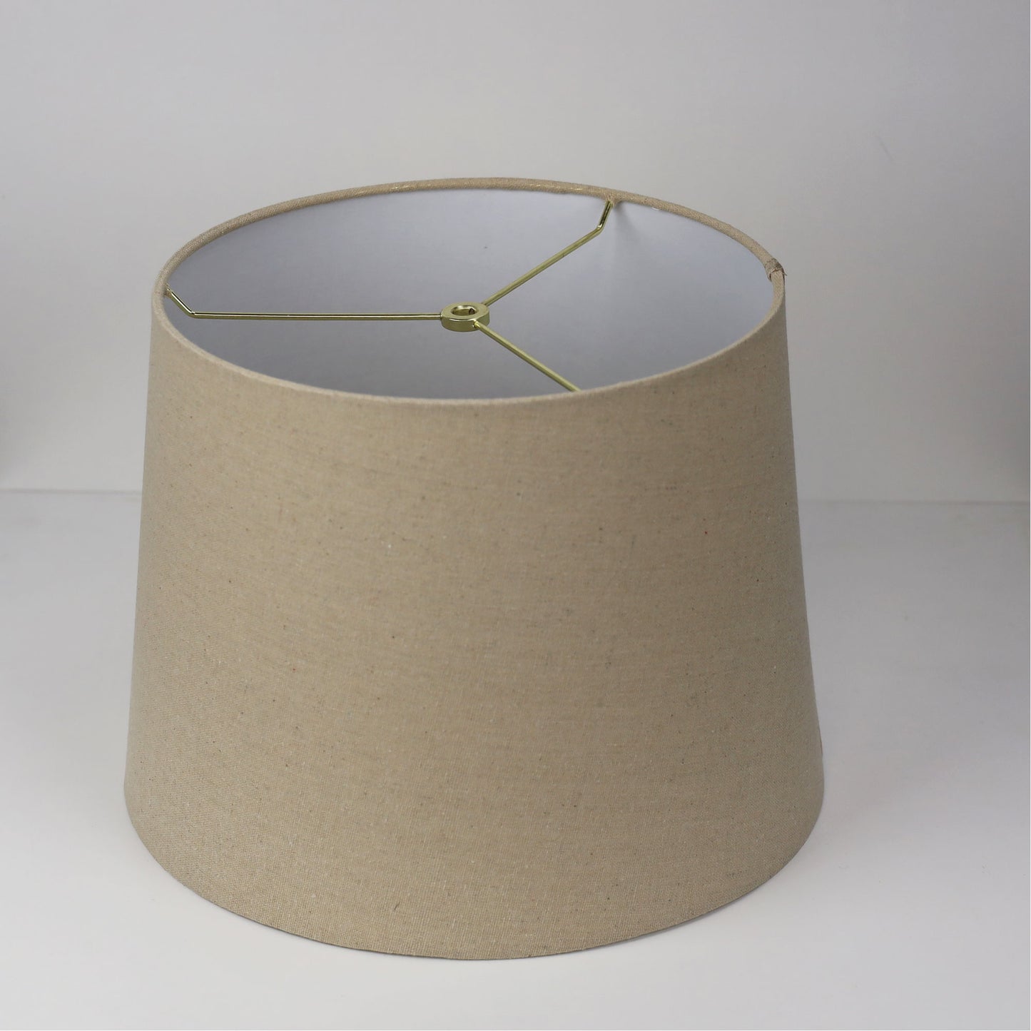 275-325-250 / 13" Harp Mount Natural Linen Lamp Shade