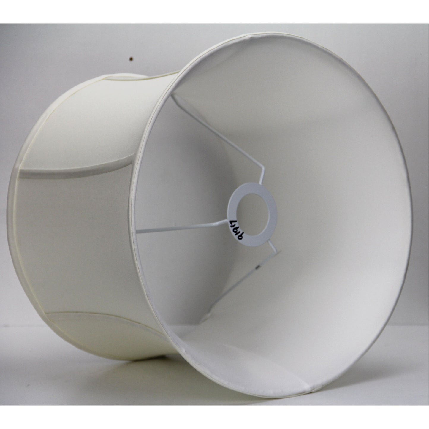 300-350-250 / 14" Empire Off-White Shantung E27 Lamp Shade