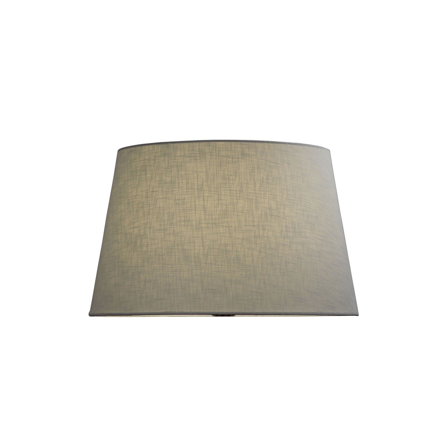 340-430-270 / 17" White Linen Hardback E27 Lamp Shade