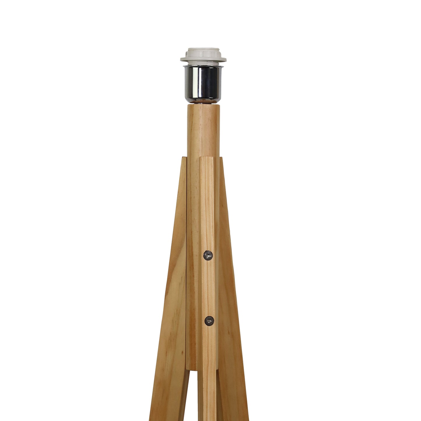 Stabb Kd Floor Lamp Base Timber Tripod