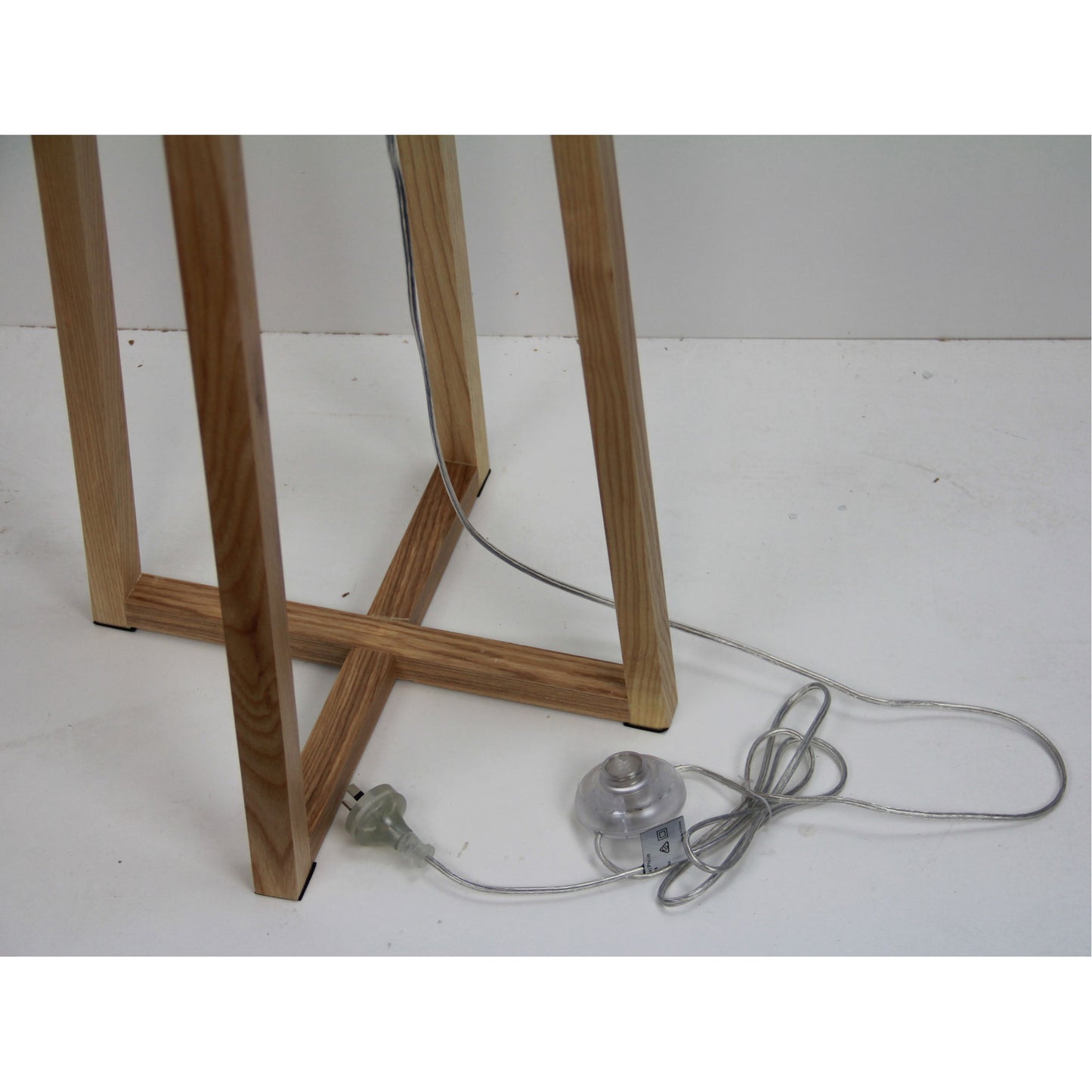 Malmo Wooden Floor Lamp Base E27