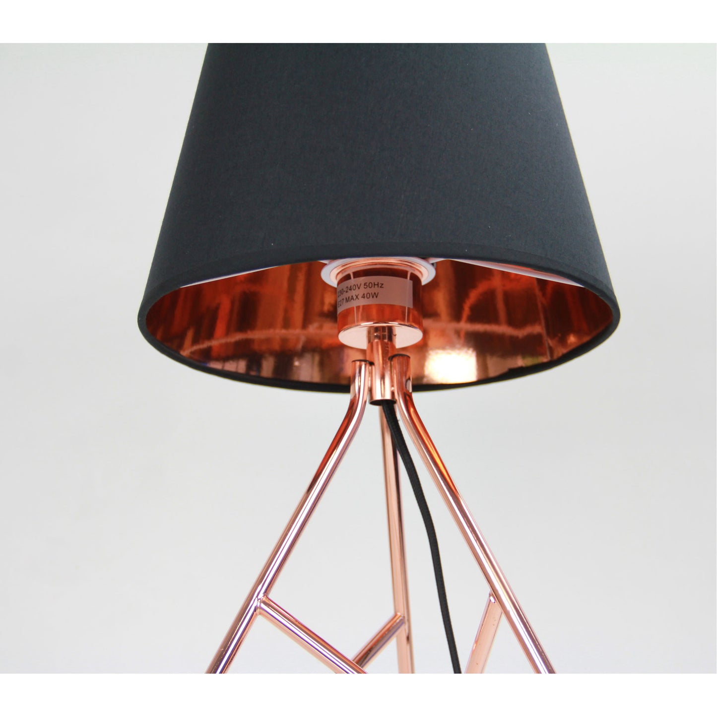Nolita Table Lamp & Shade Copper