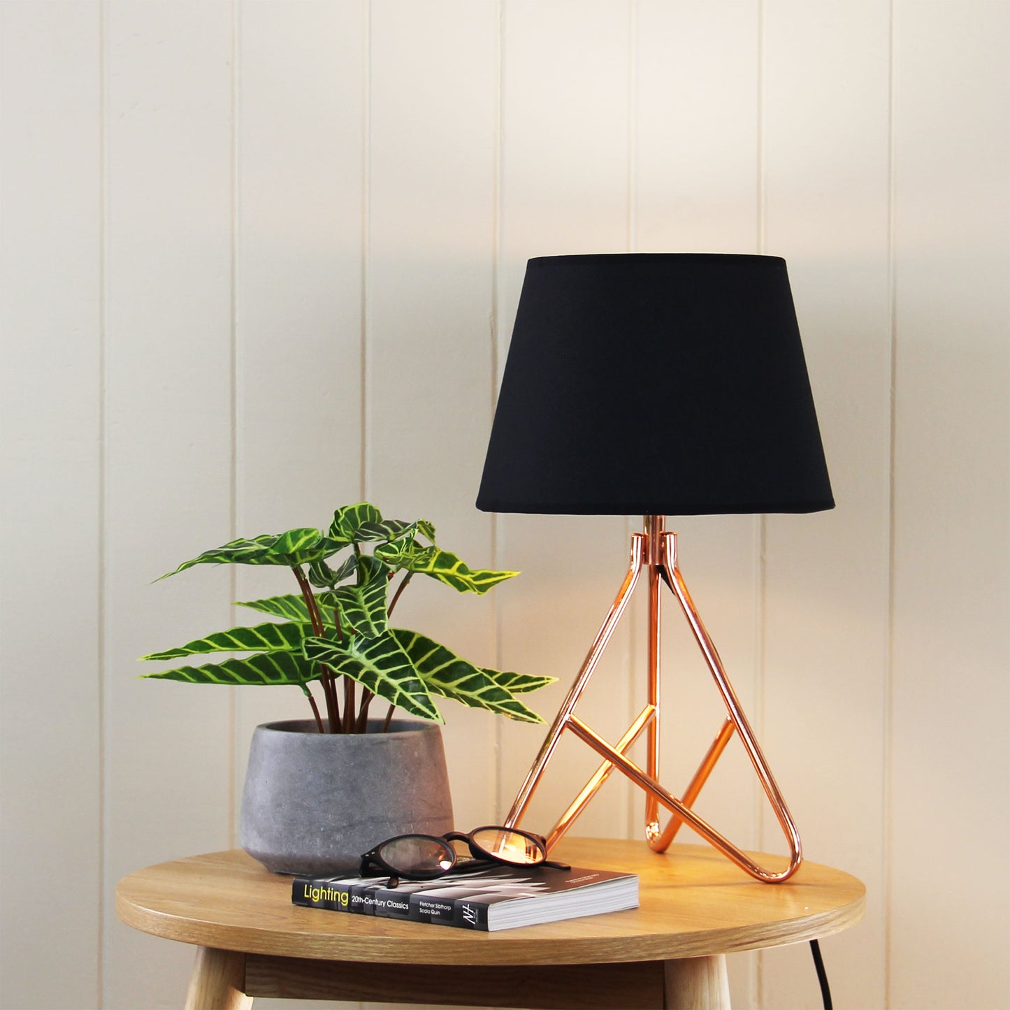 Nolita Table Lamp & Shade Copper