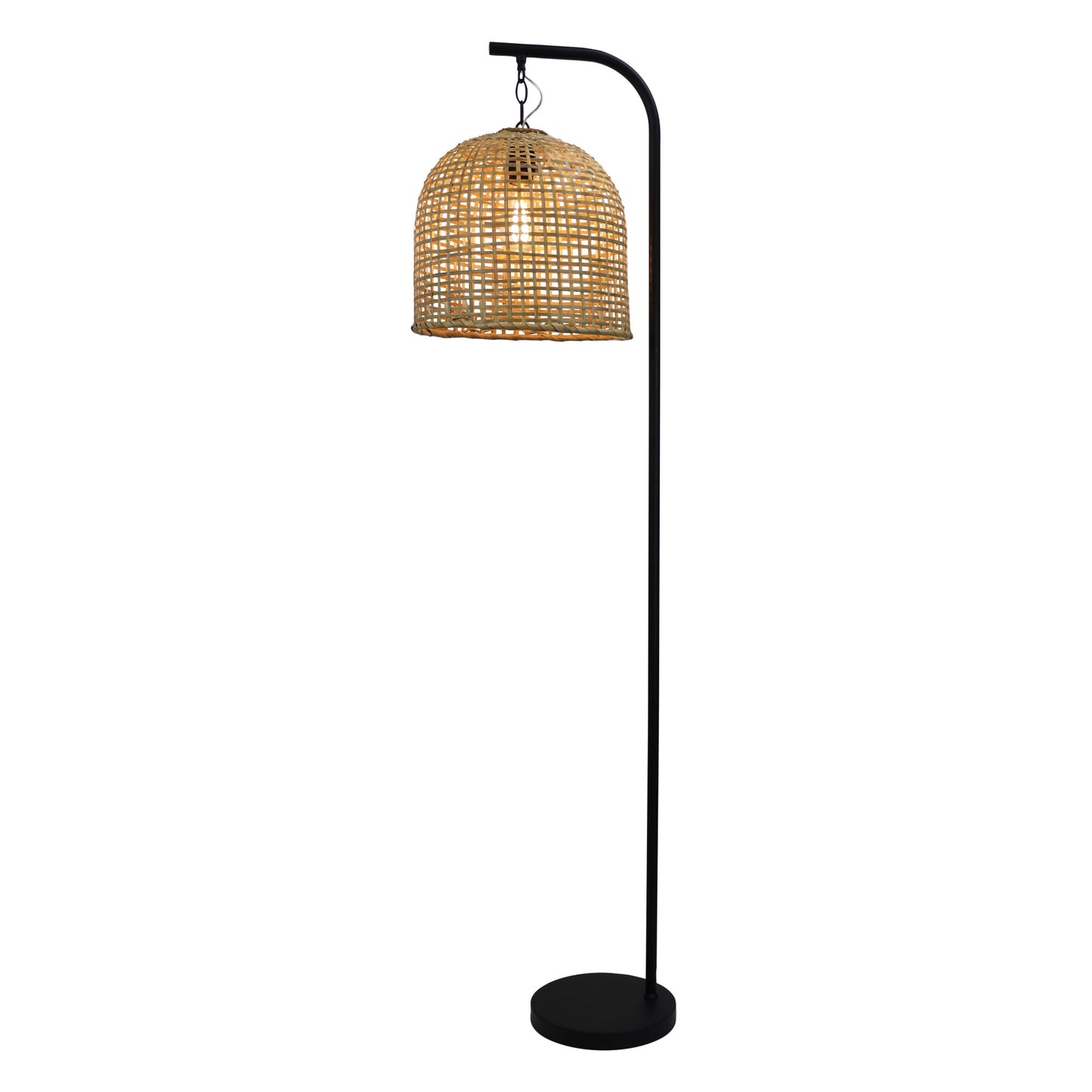 Jess Floor Lamp Base Only Black E27