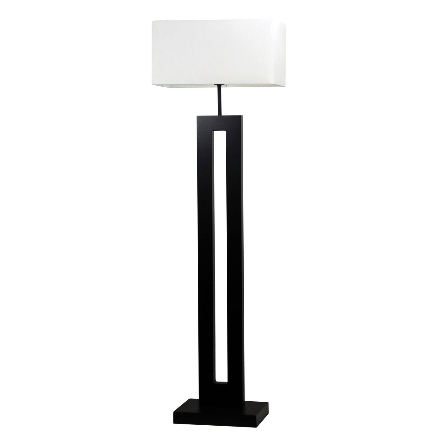 Habitat Floor Lamp Base Only Dark Stain