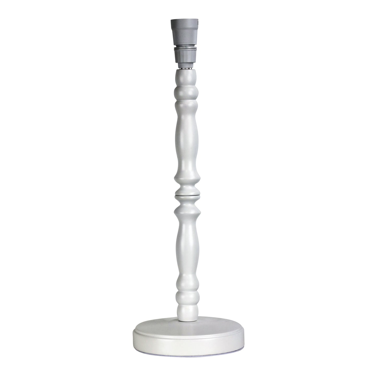 Rosalie 46 White Table Lamp Base Only B22