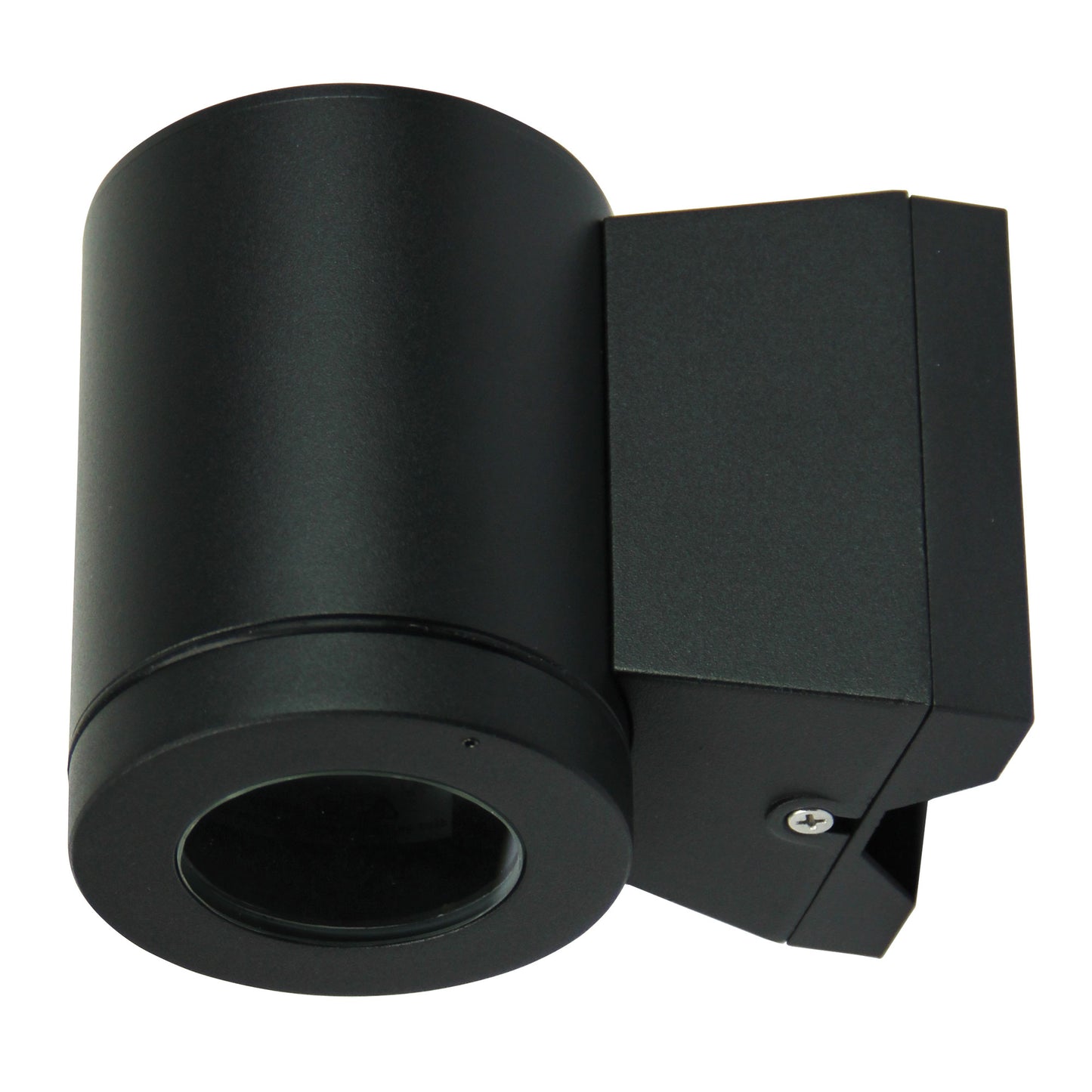 Metro Single Black Wall Light GU10
