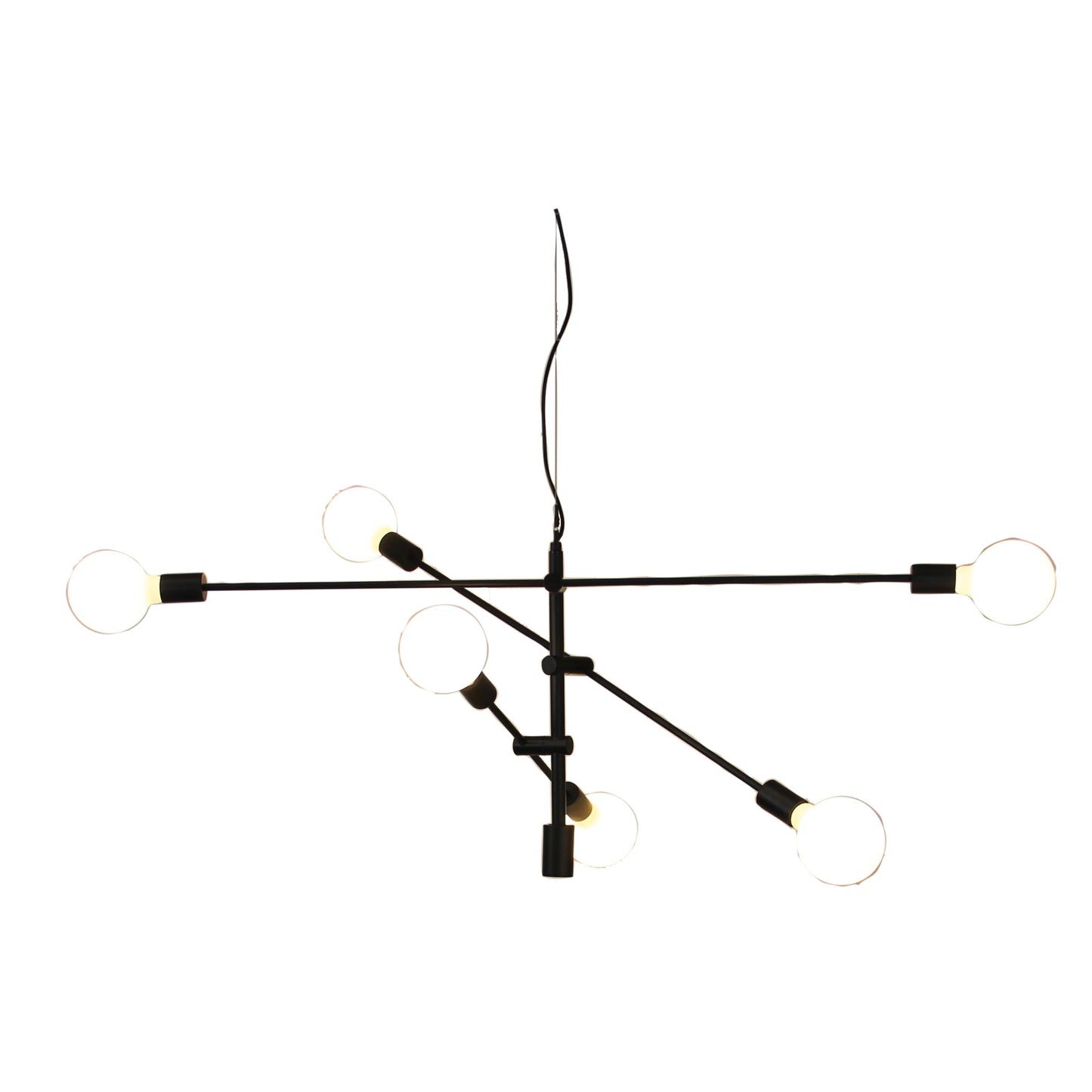 Chelsea.120 6 Light Pendant Black