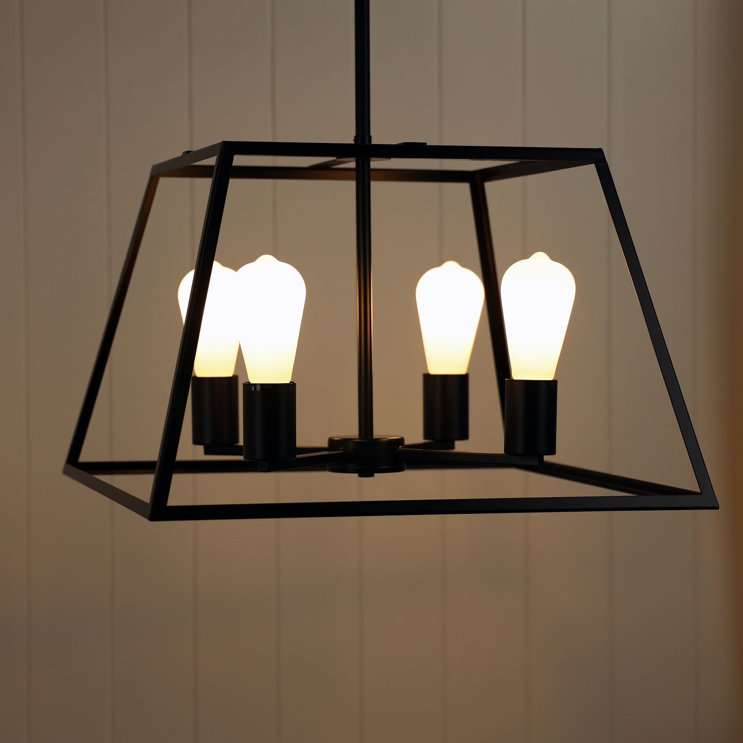 Southport.48 4 Light Pendant Black