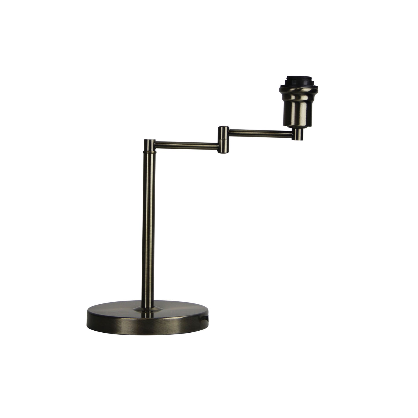 Kingston Swing Arm Table Lamp Base Ant Brass