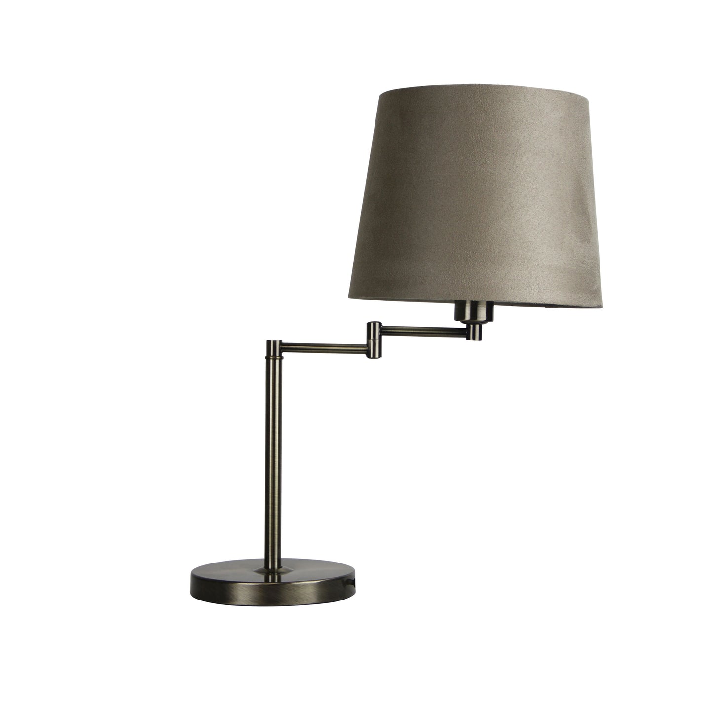 Kingston Swing Arm Table Lamp Base Ant Brass