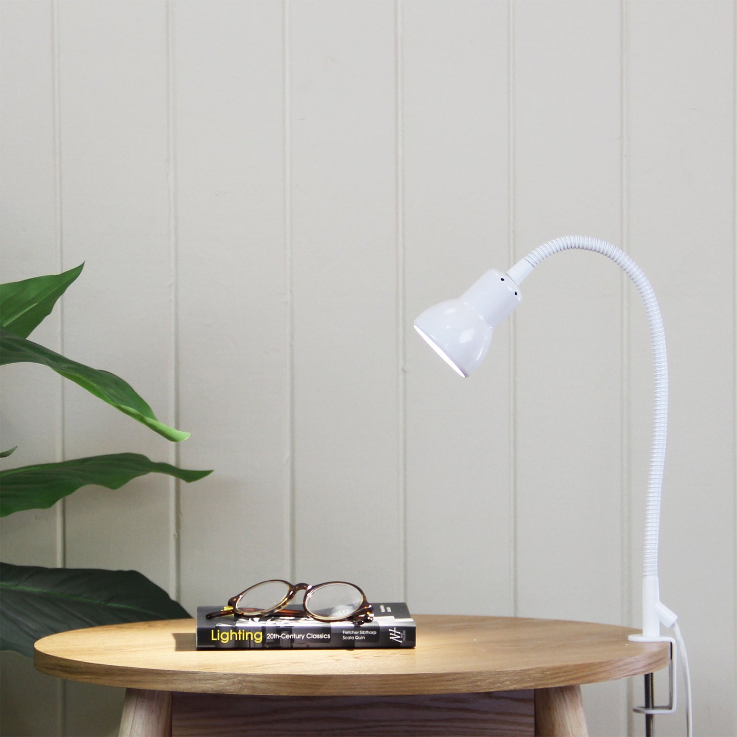Scope Clamp Lamp White