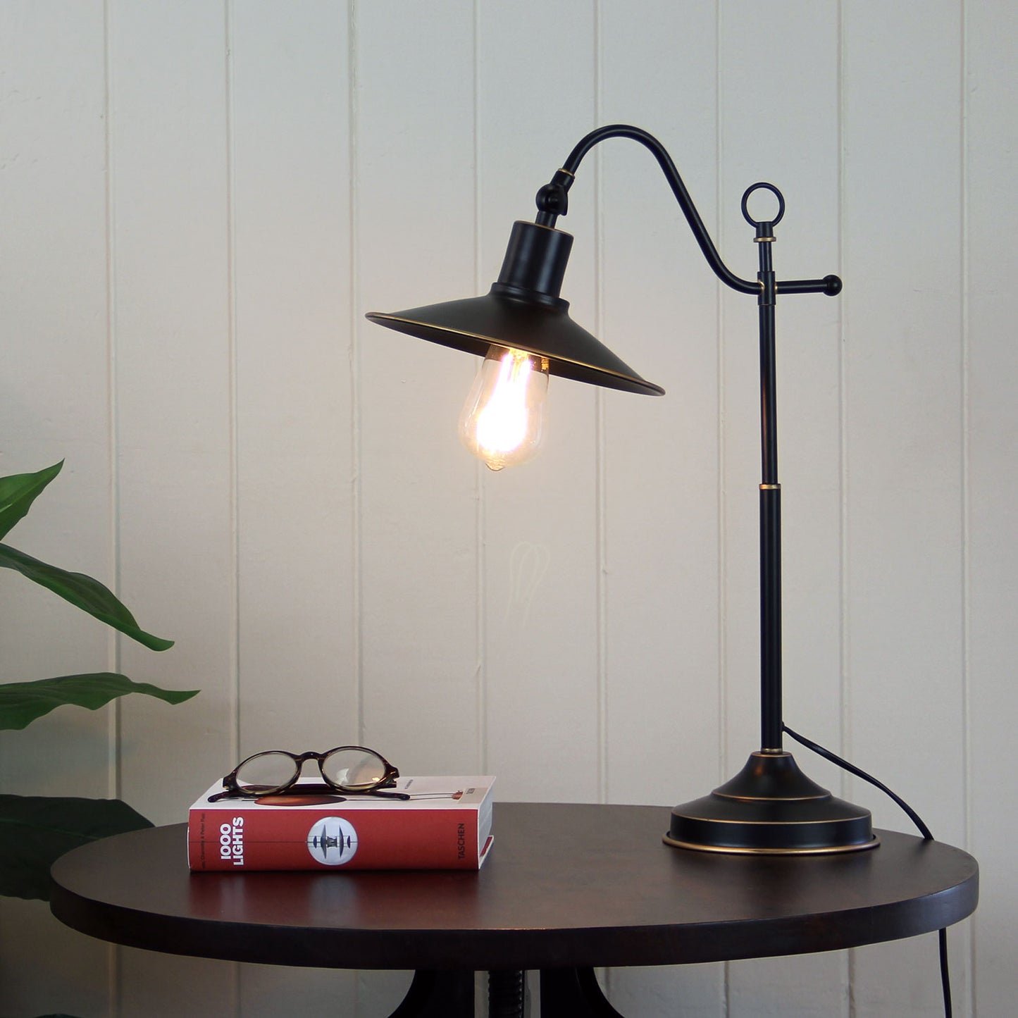 Boston Table Lamp Rubbed Bronze