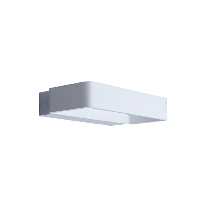 Wall Interior Up/Dn 6W Rectangle Matt White 3K 615 Lm