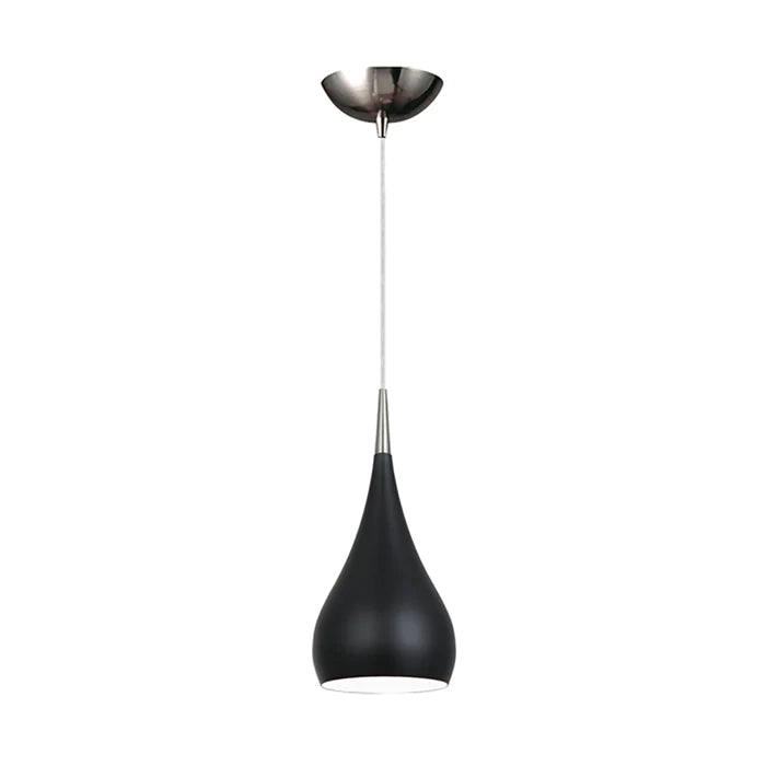 Pendant ES Matt Black Bell OD160mm