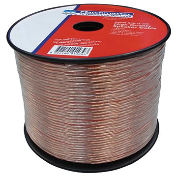 SPEAKER CABLE FIGURE 8 2X48/0.19MM 100M ROLL - 04MM-SPK15-100