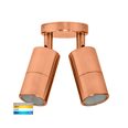 Havit Twin Spot Light Copper 240V GU10 Tri-Colour