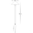 Outdoor Spike Light Antique Brass IP65 3.2W 5000K