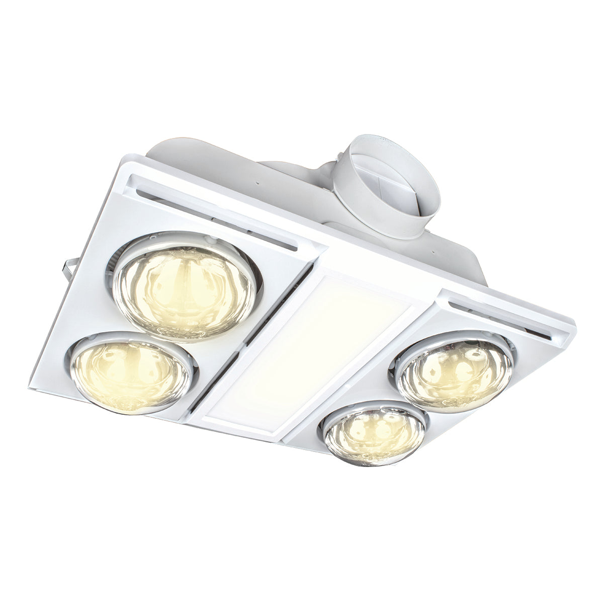 Supernova-II 4+1 LED Light 3-In-1 Bathroom Mate - White