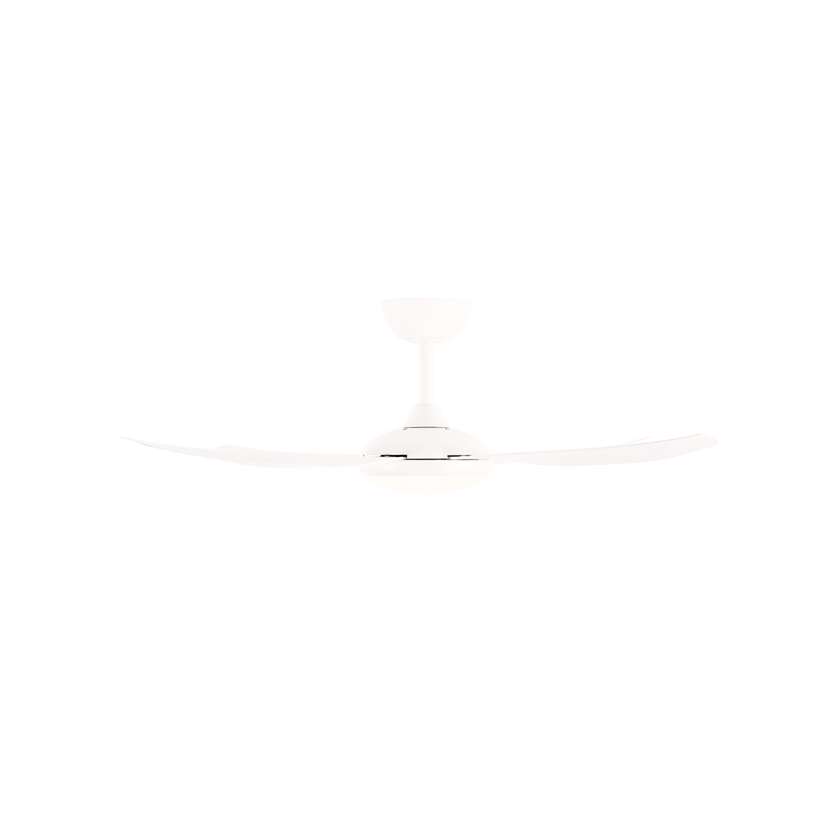 Amari 52" DC 4 Blade Ceiling Fan 24W Dim CCT LED - White