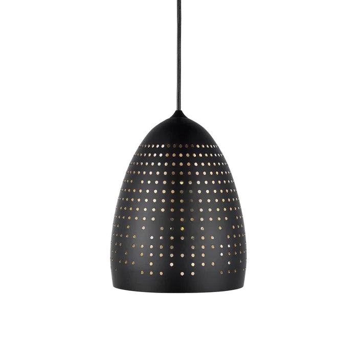 Houston 18 Pendant Metal Black